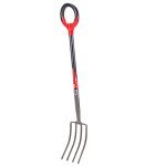 Ergonomic Carbon Steel Digging Fork by Radius Garden