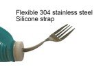 Adjustable Stainless Steel Fork for Easy Eating