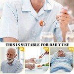 Beavorty Ergonomic Left-Handed Fork for Easy Grasp