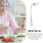 Beavorty Ergonomic Left-Handed Fork for Easy Grasp