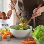 Zulay Kitchen 6-Piece Heat-Resistant Wooden Spoon Set