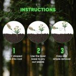 Ergonomic Hand Weeder Tool for Easy Weed Removal