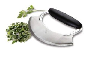 Amco 4.9" Mezzaluna: Versatile Chopping Tool