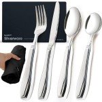 BUNMO Weighted Utensils for Arthritis & Tremors
