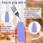 Ehucon Adaptive Weighted Utensils for Easy Gripping