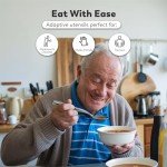 BUNMO Weighted Utensils for Arthritis & Tremors