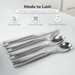 BUNMO Weighted Utensils for Arthritis & Tremors