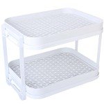 Zosenley 2-Tier Drying Rack for Cups & Mugs