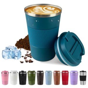 Insulated Stainless Steel Travel Coffee Mug - 17oz