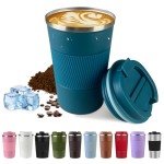 Insulated Stainless Steel Travel Coffee Mug - 17oz