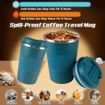 Insulated Stainless Steel Travel Coffee Mug - 17oz