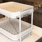 Zosenley 2-Tier Drying Rack for Cups & Mugs