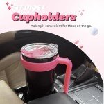 20 oz Insulated Travel Coffee Tumbler with Handle