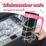 20 oz Insulated Travel Coffee Tumbler with Handle