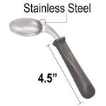 Right-Handed Easy Grip Offset Spoon