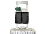 Riemot Travel Cup Holder for Suitcase - Black