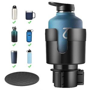 Car Cup Holder Expander for Large Bottles