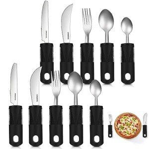 Adaptive Utensils Set for Parkinson's & Arthritis