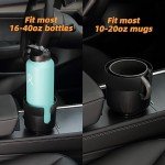 Car Cup Holder Expander for Large Bottles
