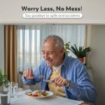 BUNMO Weighted Utensils for Arthritis & Tremors