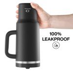 40 oz Insulated Tumbler with Handle & Straw