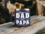 Insulated Navy Mug for Dad and Grandpa