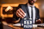 Insulated Navy Mug for Dad and Grandpa