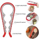 Effortless Jar and Bottle Opener for Weak Hands