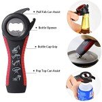 Effortless Jar and Bottle Opener for Weak Hands