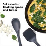 OXO Good Grips Silicone Utensil Set - Gray