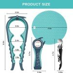 Multi-Function Jar Opener for Weak Hands