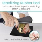 Effortless Jar Opener for Seniors' Weak Hands