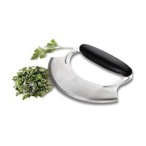 Amco 4.9" Mezzaluna: Versatile Chopping Tool