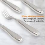Adaptive Weighted Cutlery Set for Arthritic Patients