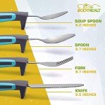Adaptive Weighted Utensils for Easy Grip 4PC Set