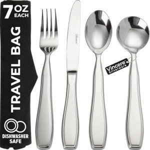 Weighted Silverware Set for Tremors and Arthritis