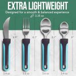 Adaptive Utensils Set for Elderly & Disabled