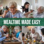 Adaptive Utensils Set for Elderly & Disabled