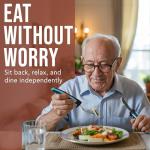 Adaptive Utensils Set for Elderly & Disabled