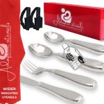 Weighted Utensils Set for Arthritis and Parkinson's