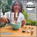 Weighted Utensils Set for Arthritis and Parkinson's