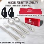 Weighted Utensils Set for Arthritis and Parkinson's