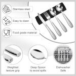Weighted Utensils Set for Hand Tremors & Arthritis