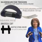 Adaptive Utensil Set for Seniors - 6 Pieces