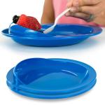 Vive Non-Skid Scoop Plates for Easy Eating