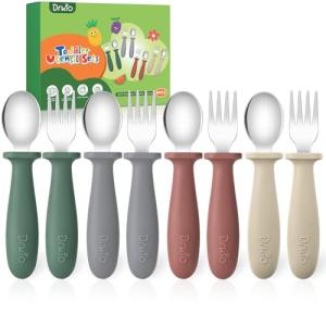 Toddler Utensils Set - Stainless Steel Kid Silverware