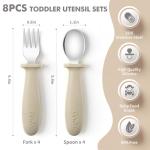 Toddler Utensils Set - Stainless Steel Kid Silverware