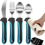 Adaptive Utensils Set for Elderly & Disabled