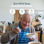 Adaptive Utensils Set for Elderly & Disabled