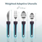 Adaptive Utensils Set for Elderly & Disabled